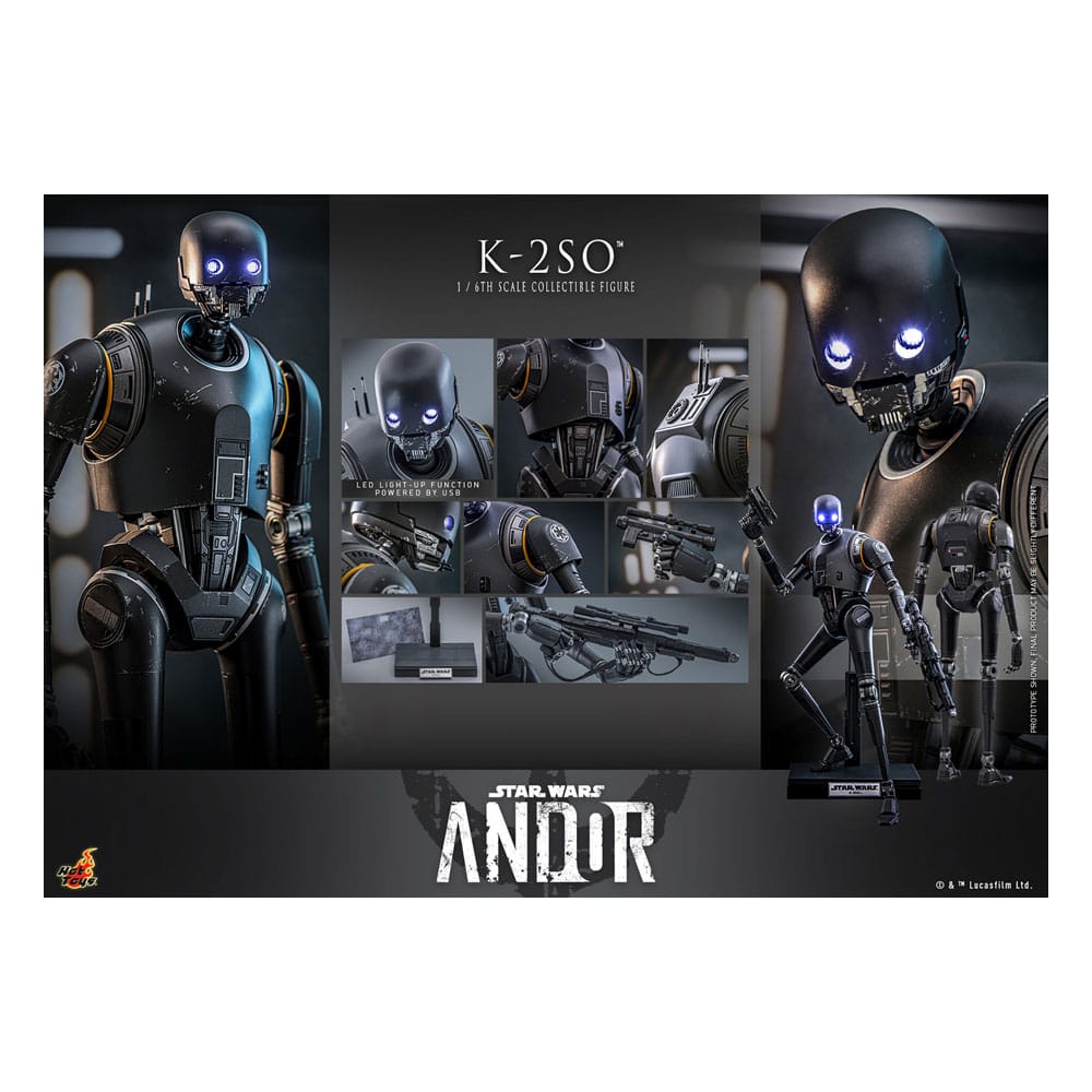 Hot Toys Star Wars Andor K 2SO 1/6 Actionfigur