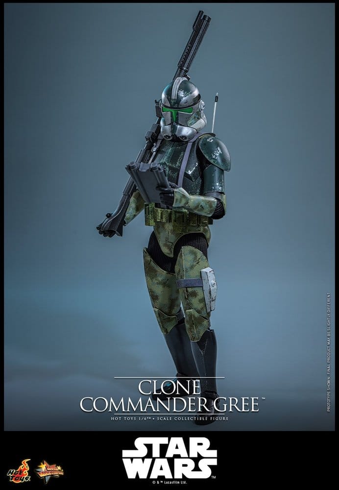 Hot Toys Star Wars Clone Commander Gree 1/6 Actionfigur