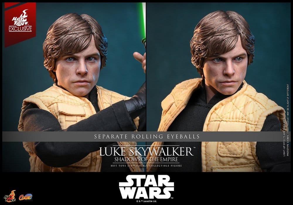 Hot Toys Star Wars Comic Masterpiece Luke Skywalker (Shadows Of The Empire) Hot Toys Exclusive 1/6 Actionfigur