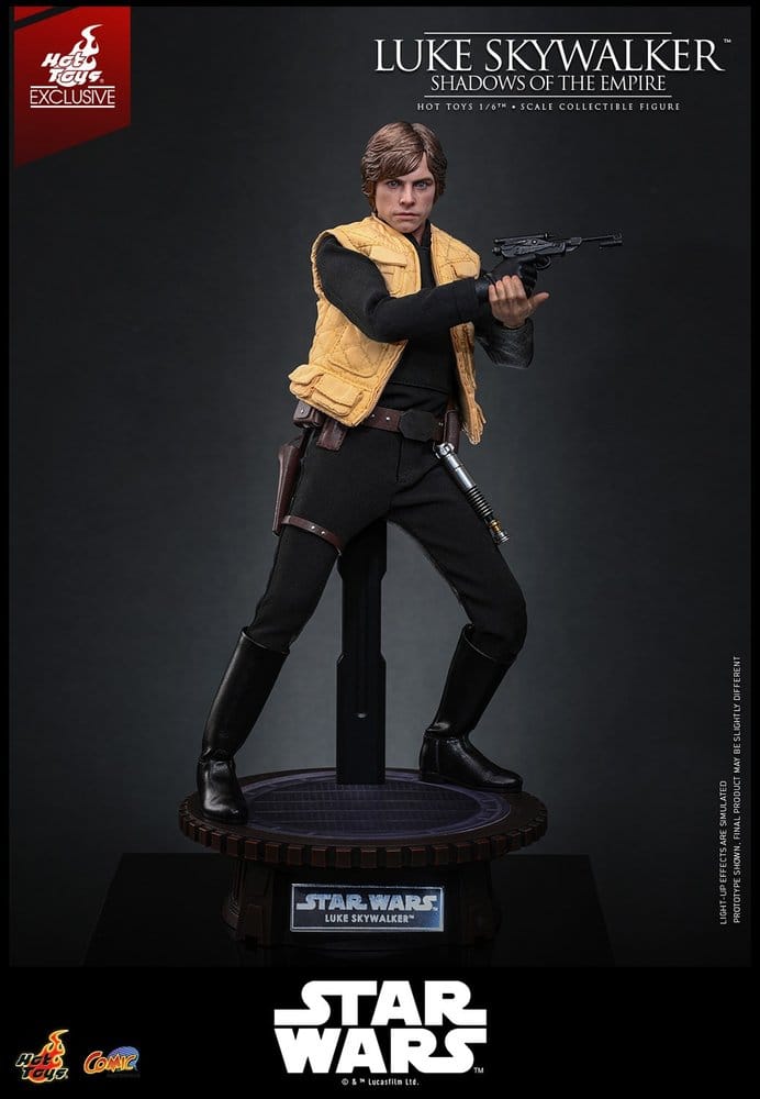 Hot Toys Star Wars Comic Masterpiece Luke Skywalker (Shadows Of The Empire) Hot Toys Exclusive 1/6 Actionfigur