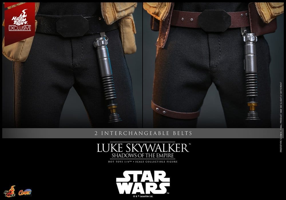 Hot Toys Star Wars Comic Masterpiece Luke Skywalker (Shadows Of The Empire) Hot Toys Exclusive 1/6 Actionfigur