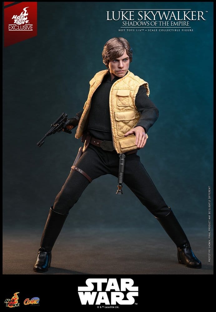 Hot Toys Star Wars Comic Masterpiece Luke Skywalker (Shadows Of The Empire) Hot Toys Exclusive 1/6 Actionfigur