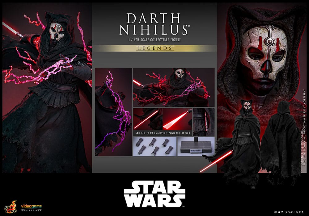 Hot Toys Star Wars Darth Nihilus 1/6 Actionfigur