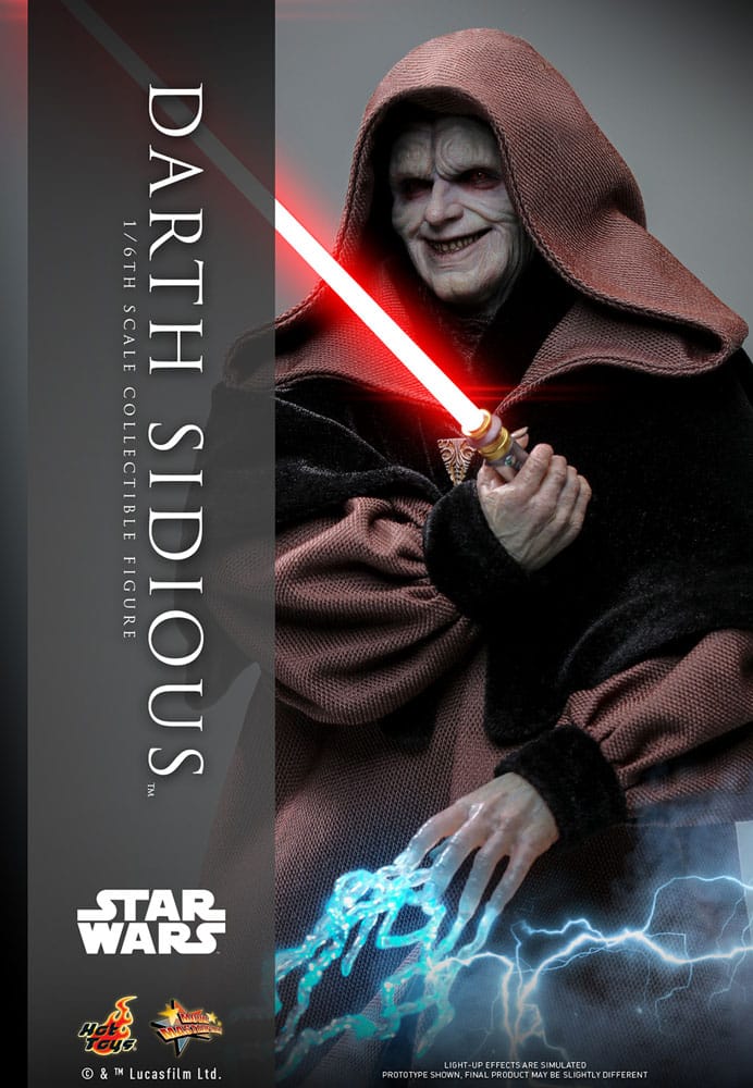 Hot Toys Star Wars Darth Sidious 1/6 Actionfigur