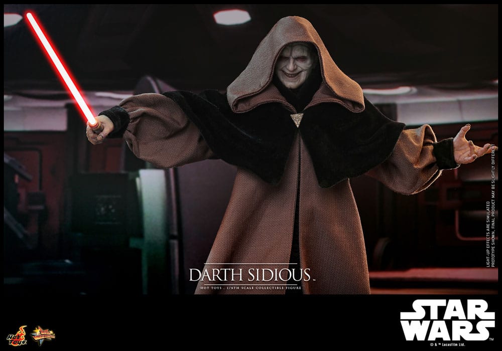 Hot Toys Star Wars Darth Sidious 1/6 Actionfigur