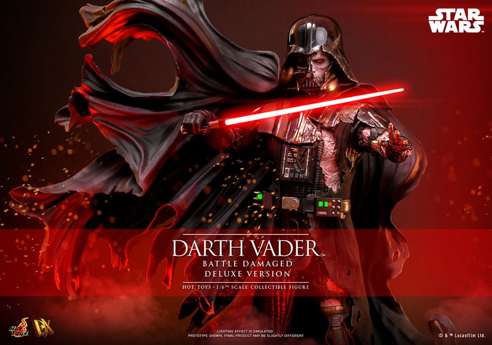 Hot Toys Star Wars Darth Vader (Battle Damaged) Deluxe Version 1/6 Actionfigur