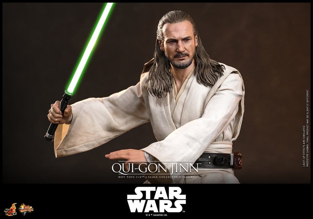 Hot Toys Star Wars Die dunkle Bedrohung Qui-Gon Jinn (Artisan Edition) Hot Toys Exclusive 1/6 Actionfigur