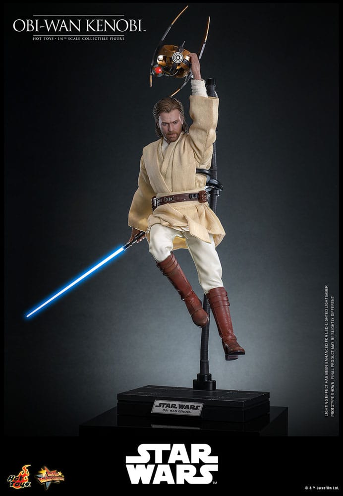 Hot Toys Star Wars Episode II Angriff der Klonkrieger Obi-Wan Kenobi 1/6 Actionfigur