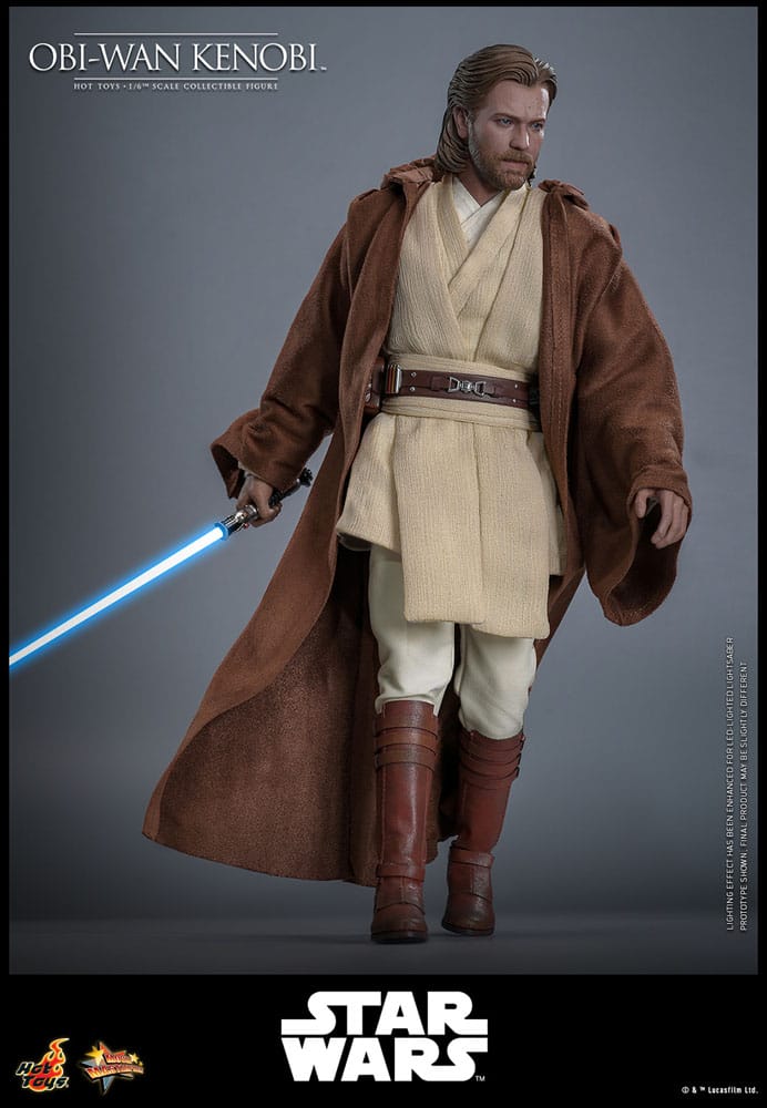 Hot Toys Star Wars Episode II Angriff der Klonkrieger Obi-Wan Kenobi 1/6 Actionfigur