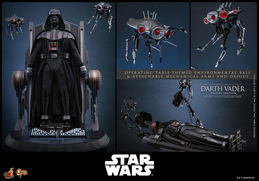 Hot Toys Star Wars Episode III Darth Vader (Deluxe Version) 1/6 Actionfigur