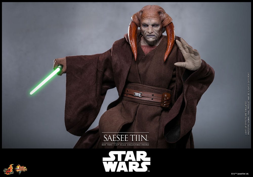 Hot Toys Star Wars Episode III Die Rache der Sith Saesee Tiin 1/6 Actionfigur