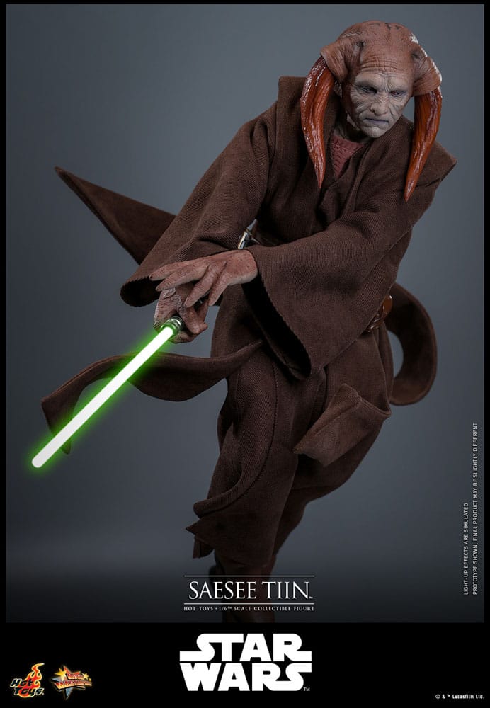 Hot Toys Star Wars Episode III Die Rache der Sith Saesee Tiin 1/6 Actionfigur