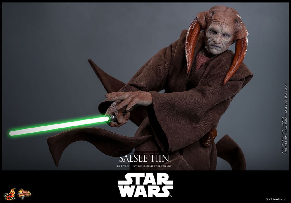 Hot Toys Star Wars Episode III Die Rache der Sith Saesee Tiin 1/6 Actionfigur