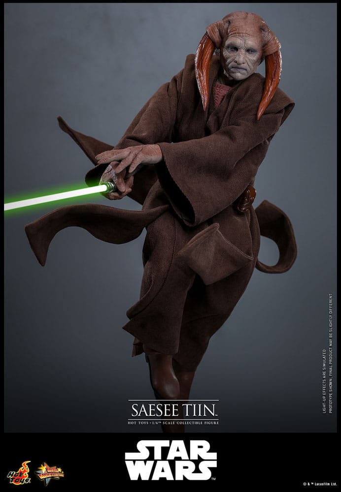 Hot Toys Star Wars Episode III Die Rache der Sith Saesee Tiin 1/6 Actionfigur