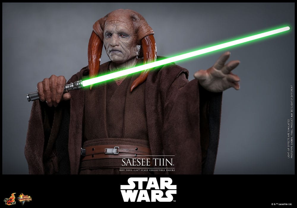 Hot Toys Star Wars Episode III Die Rache der Sith Saesee Tiin 1/6 Actionfigur