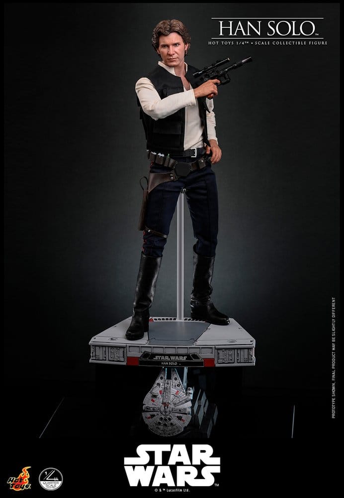 Hot Toys Star Wars Episode IV Han Solo 1/4 Actionfigur