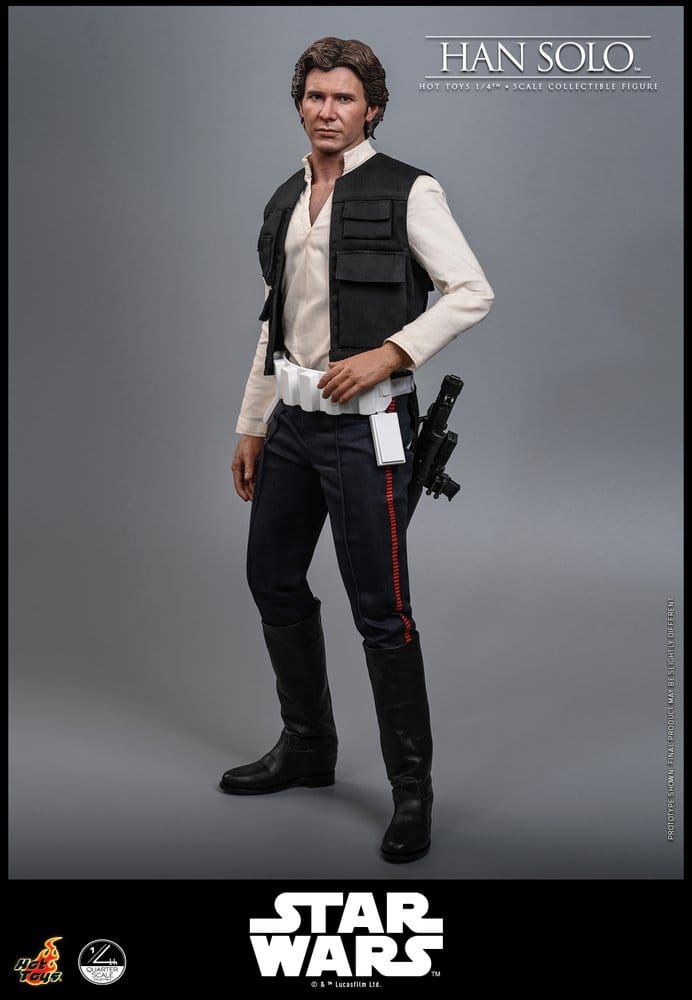 Hot Toys Star Wars Episode IV Han Solo 1/4 Actionfigur