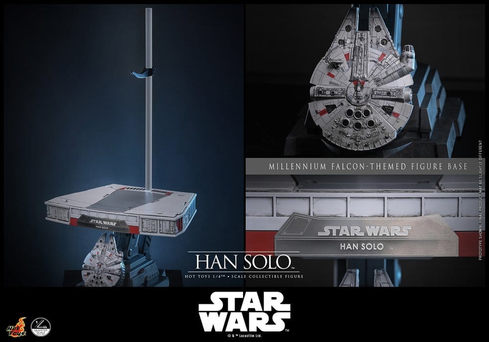 Hot Toys Star Wars Episode IV Han Solo 1/4 Actionfigur