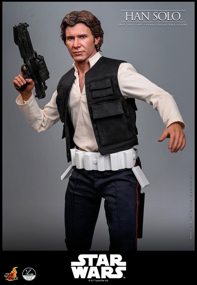 Hot Toys Star Wars Episode IV Han Solo 1/4 Actionfigur