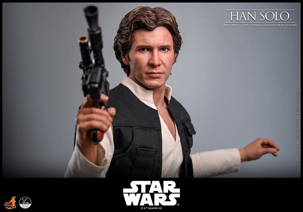 Hot Toys Star Wars Episode IV Han Solo 1/4 Actionfigur