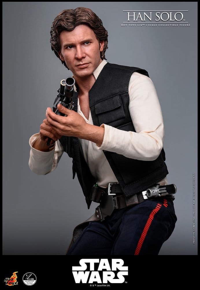 Hot Toys Star Wars Episode IV Han Solo 1/4 Actionfigur
