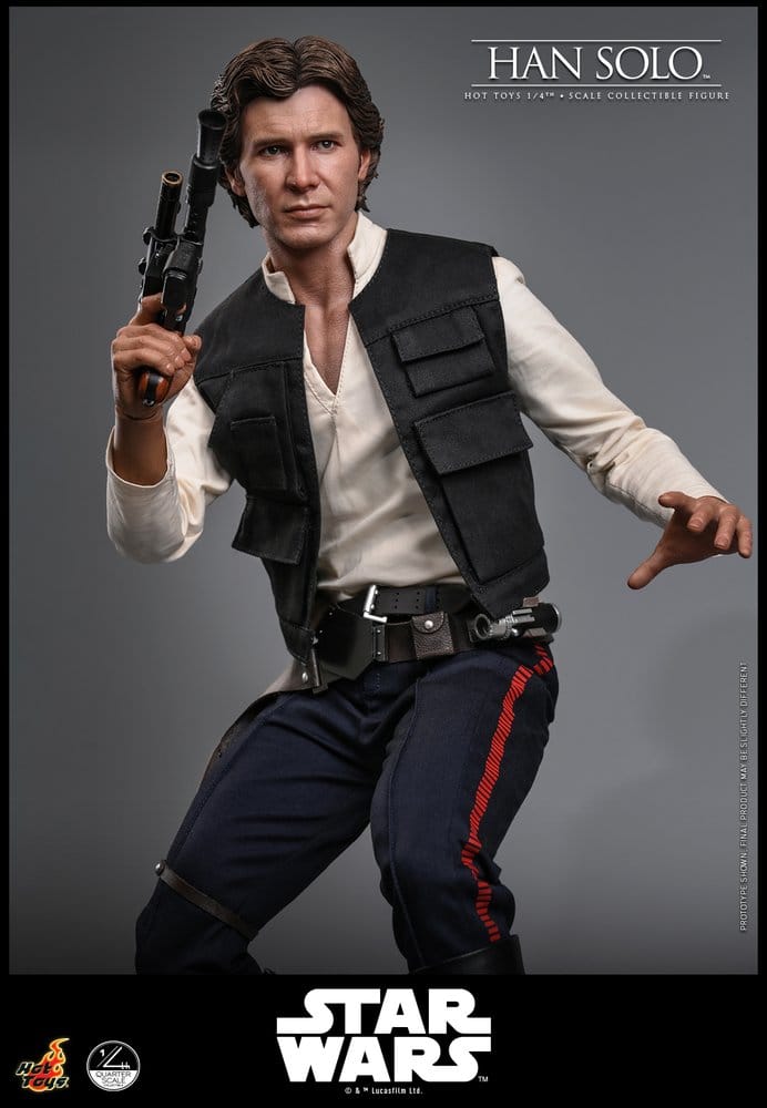 Hot Toys Star Wars Episode IV Han Solo 1/4 Actionfigur