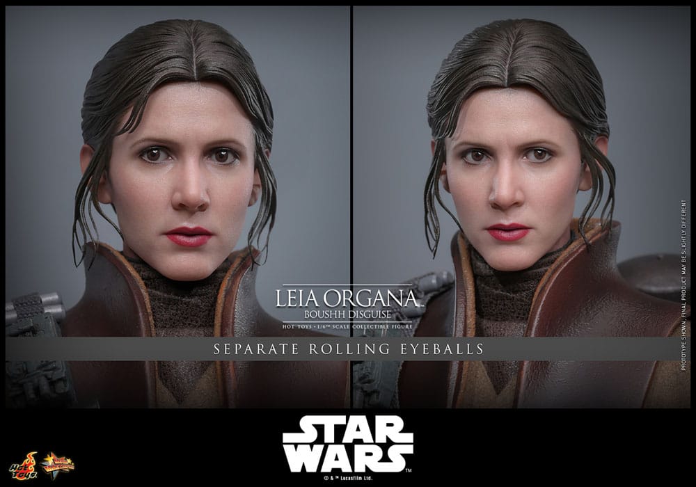 Hot Toys Star Wars Episode VI Movie Masterpiece Actionfigur 1/6 Leia Organa (Boushh Disguise) 27 cm