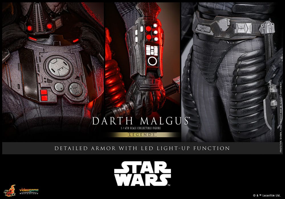 Hot Toys Star Wars Legends Darth Malgus 1/6 Actionfigur