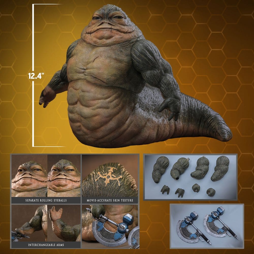 Hot Toys Star Wars Movie Masterpiece Actionfigur 1/6 Rotta The Hutt 32 cm