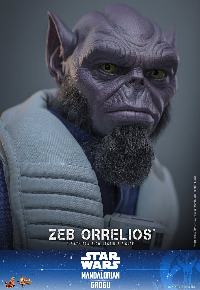 Hot Toys Star Wars Movie Masterpiece Actionfigur 1/6 Zeb Orrelios 33 cm