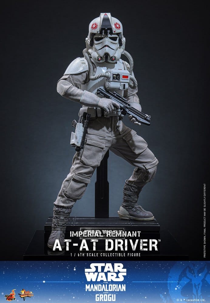 Hot Toys Star Wars Movie Masterpiece Imperial Remnant AT-AT Driver 1/6 Actionfigur