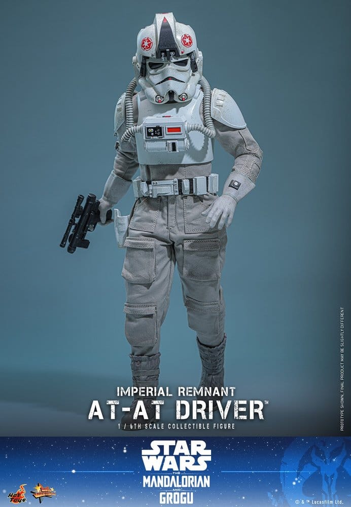 Hot Toys Star Wars Movie Masterpiece Imperial Remnant AT-AT Driver 1/6 Actionfigur