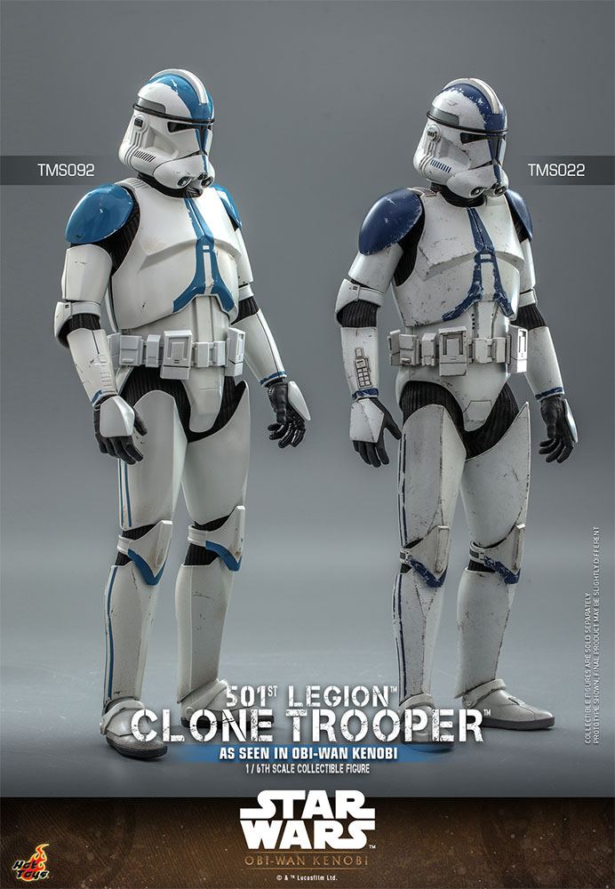 Hot Toys Star Wars Obi-Wan Kenobi 501st Legion Clone Trooper 1/6 Actionfigur