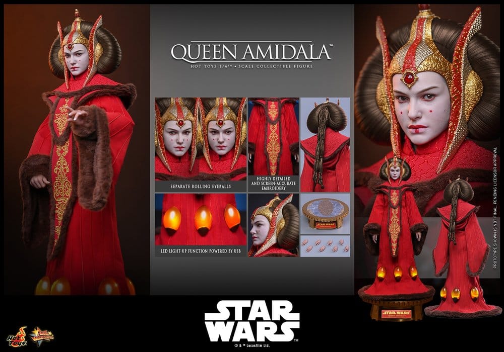 Hot Toys Star Wars Queen Amidala 1/6 Actionfigur