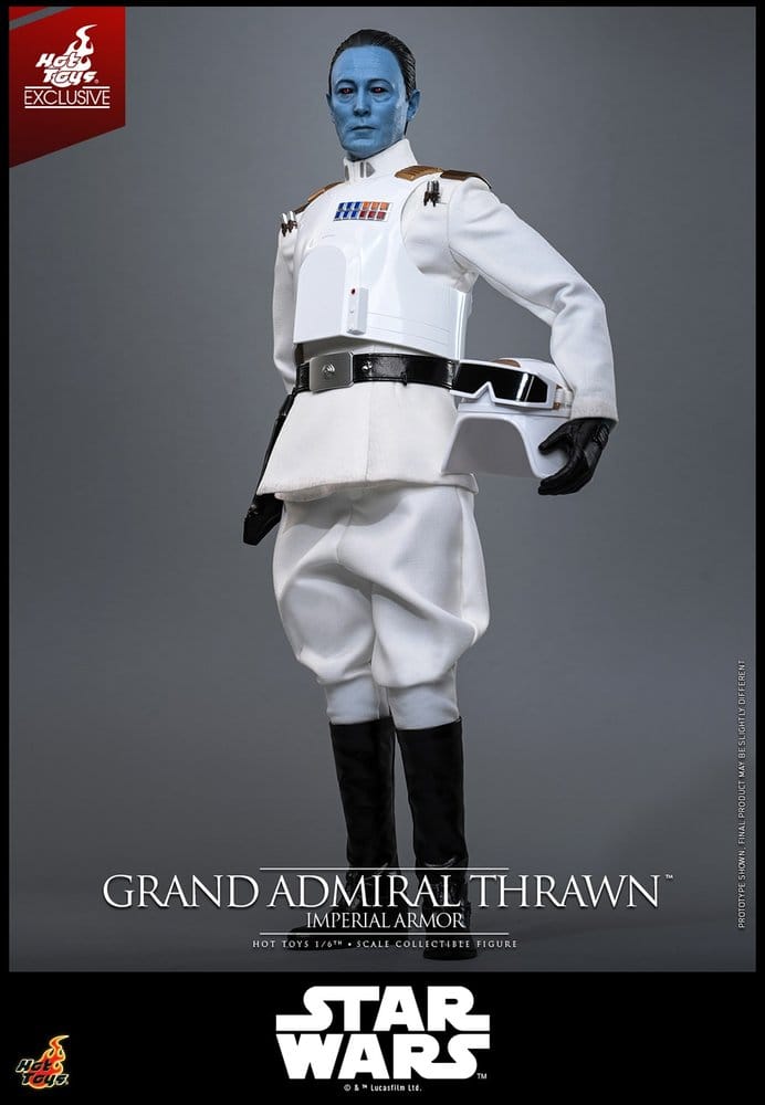 Hot Toys Star Wars Rebels Grand Admiral Thrawn (Imperial Armor) Hot Toys Exclusive 1/6 Actionfigur