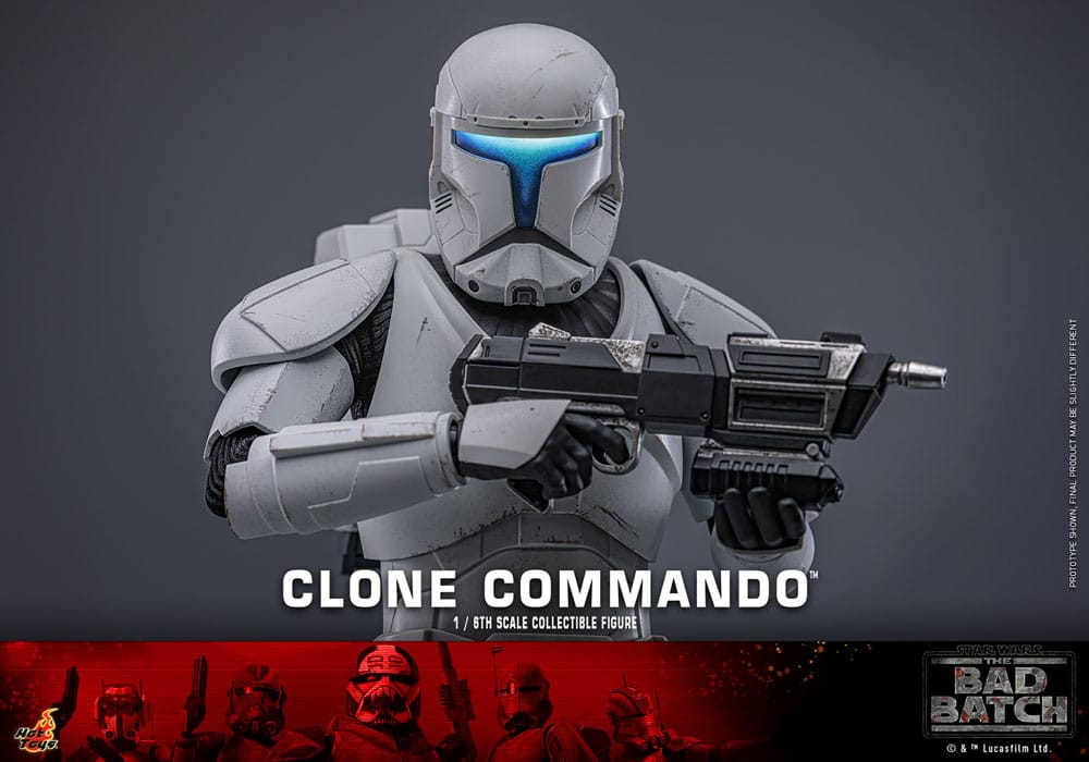 Hot Toys Star Wars The Bad Batch Clone Commando 1/6 Actionfigur