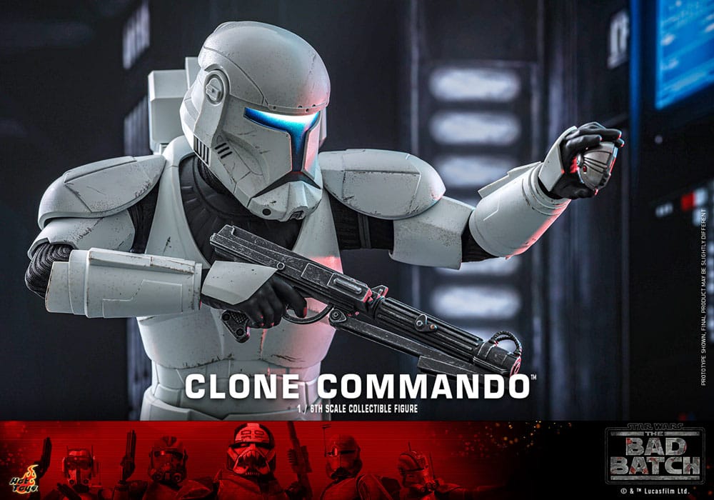 Hot Toys Star Wars The Bad Batch Clone Commando 1/6 Actionfigur