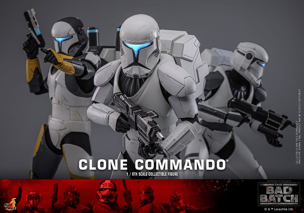 Hot Toys Star Wars The Bad Batch Clone Commando 1/6 Actionfigur