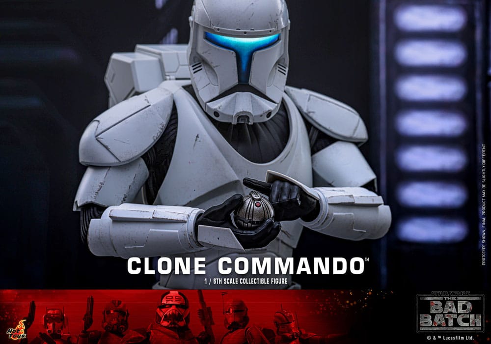 Hot Toys Star Wars The Bad Batch Clone Commando 1/6 Actionfigur