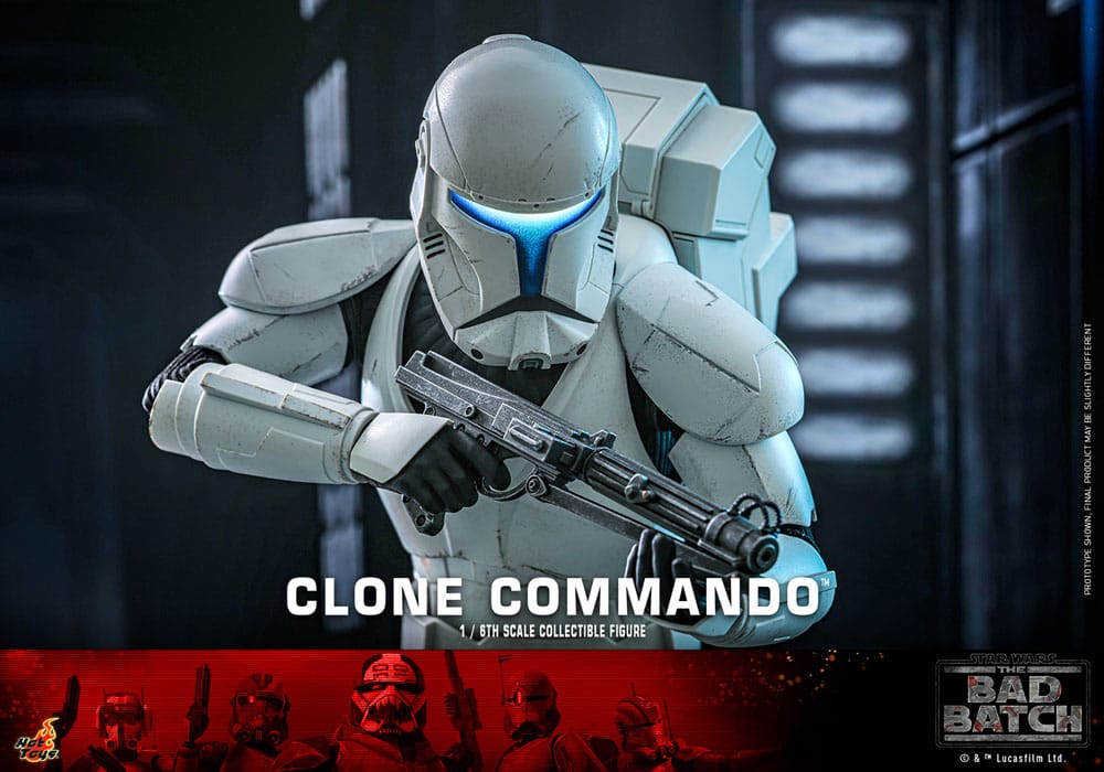 Hot Toys Star Wars The Bad Batch Clone Commando 1/6 Actionfigur