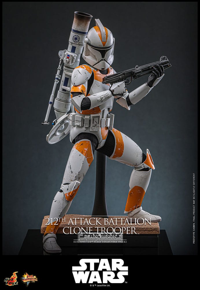 Hot Toys Star Wars The Clone Wars 212th Attack Battalion Clone Trooper Deluxe Version 1/6 Actionfigur
