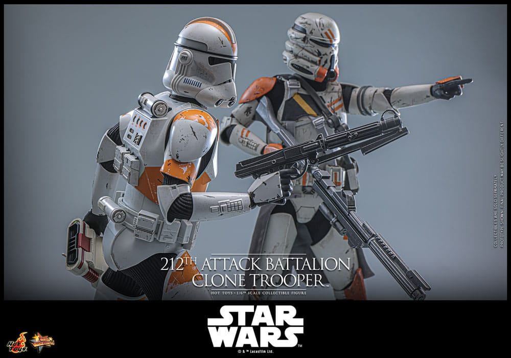 Hot Toys Star Wars The Clone Wars 212th Attack Battalion Clone Trooper 1/6 Actionfigur