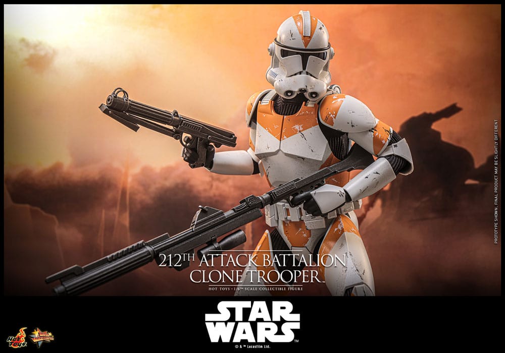 Hot Toys Star Wars The Clone Wars 212th Attack Battalion Clone Trooper Deluxe Version 1/6 Actionfigur