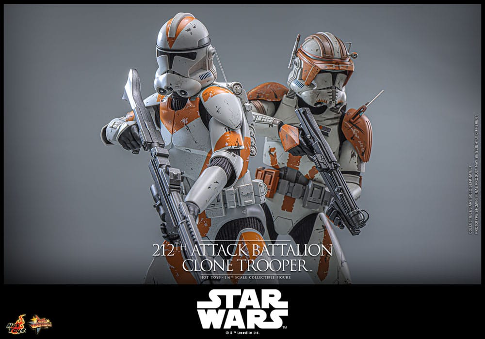 Hot Toys Star Wars The Clone Wars 212th Attack Battalion Clone Trooper 1/6 Actionfigur