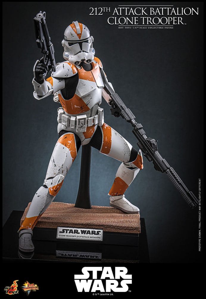 Hot Toys Star Wars The Clone Wars 212th Attack Battalion Clone Trooper Deluxe Version 1/6 Actionfigur