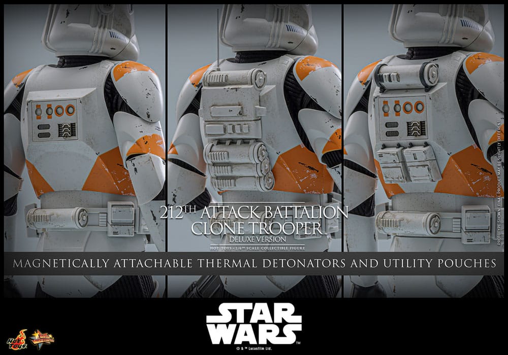 Hot Toys Star Wars The Clone Wars 212th Attack Battalion Clone Trooper Deluxe Version 1/6 Actionfigur