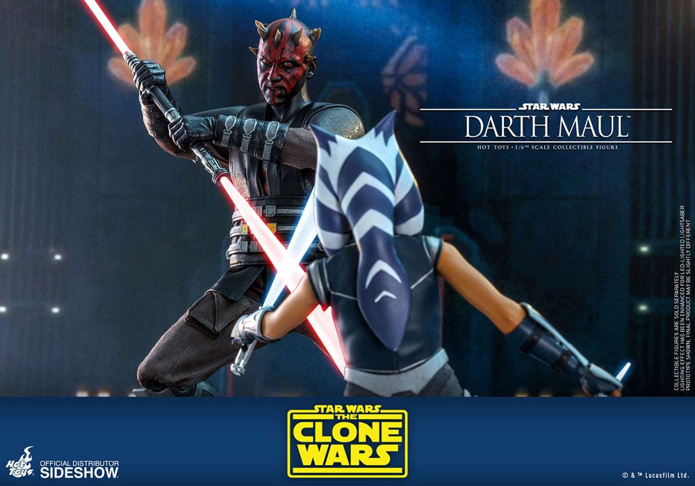 Hot Toys Star Wars The Clone Wars Actionfigur 1/6 Darth Maul 29 cm