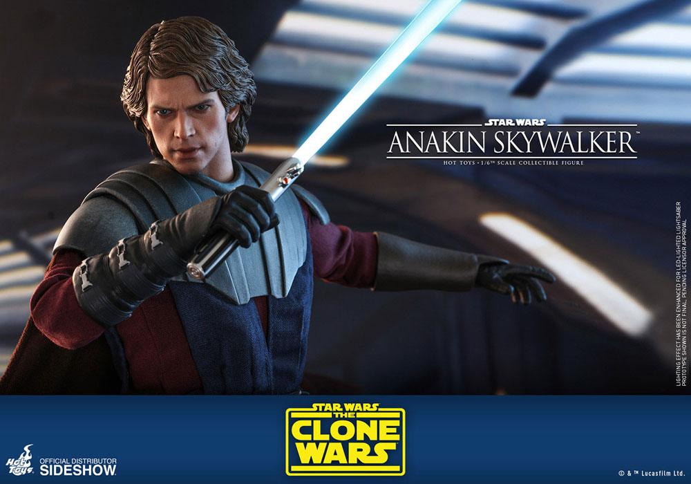 Hot Toys Star Wars The Clone Wars Anakin Skywalker Exklusive 1/6 Actionfigur