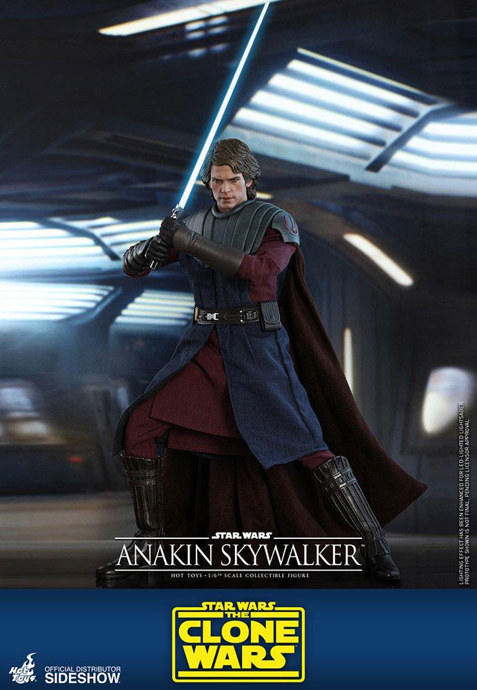 Hot Toys Star Wars The Clone Wars Anakin Skywalker Exklusive 1/6 Actionfigur