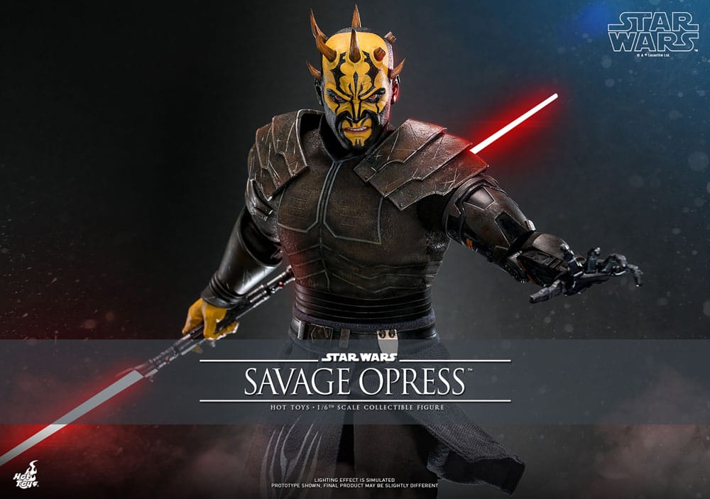 Hot Toys Star Wars The Clone Wars Savage Opress 1/6 Actionfigur